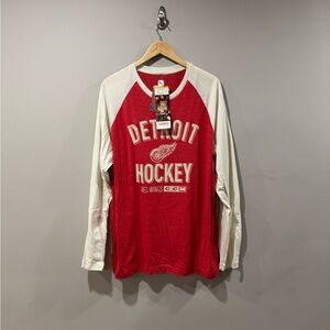 Detroit Red Wings CCM Historic Tri-Blend Men's Crewneck Shirt